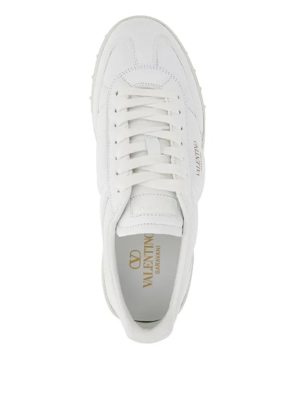 Valentino Garavani Upvillage Nappa Leather Sneakers | White