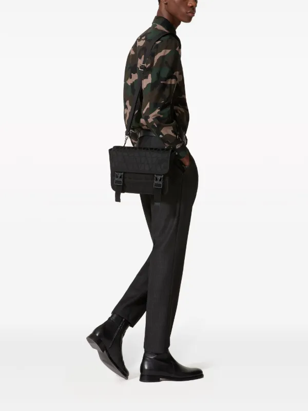 Valentino Garavani Toile Iconographe Jacquard Shoulder Bag