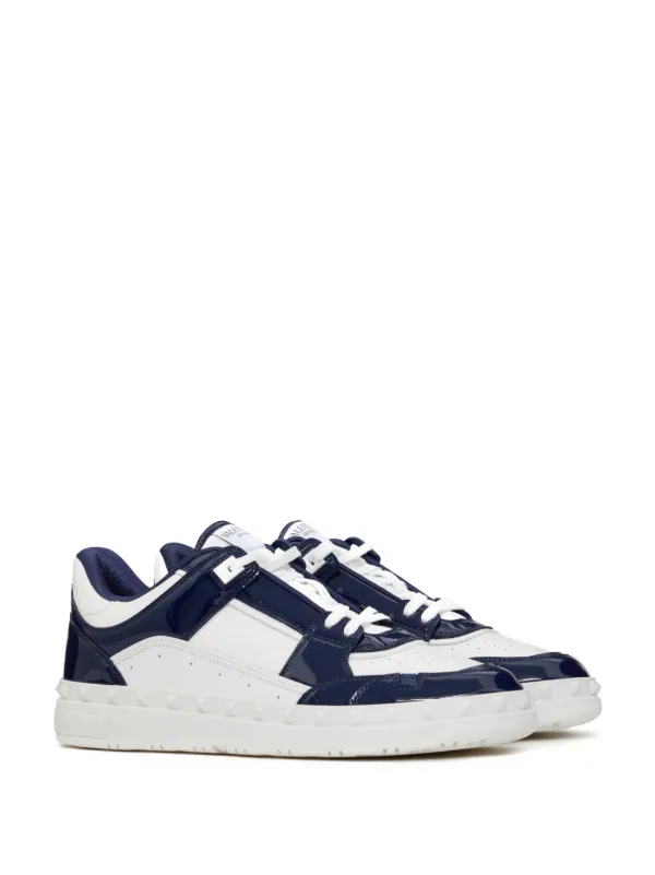 Valentino Garavani Freedots Leather Sneakers | White | FARFETCH