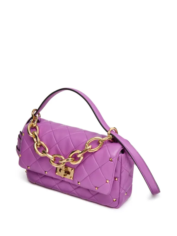 Valentino Garavani ロックスタッズ スパイク ショルダーバッグ