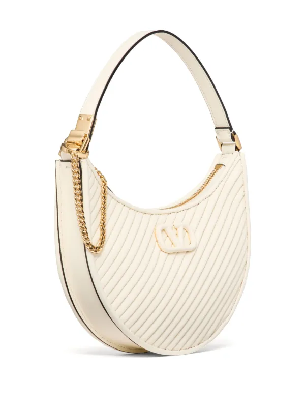 VIP価格！【VALENTINO】Vロゴ シグネチャー ミニ ホーボーバッグ VIP価格】VALENTINO Vロゴ ミニホーボーバッグ Valentino