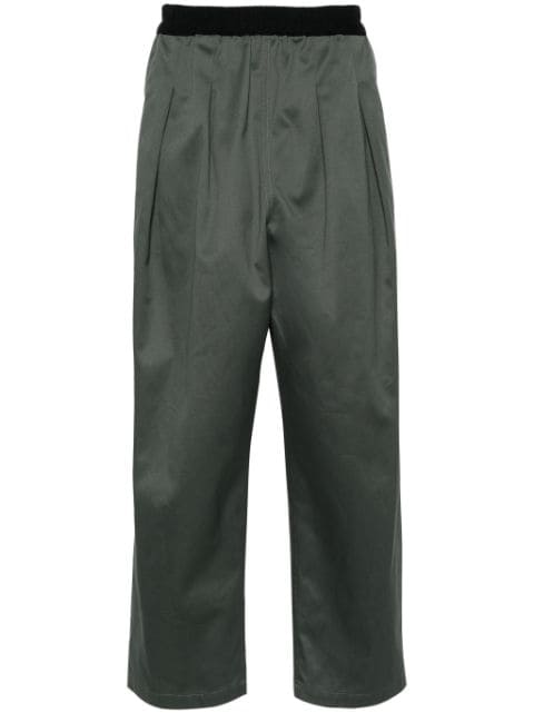 Maison Margiela twill loose-fit trousers