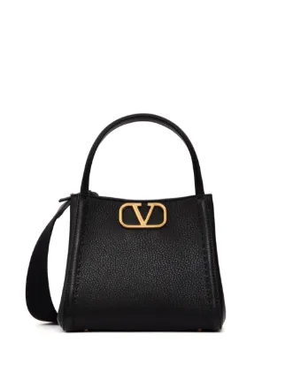 VALENTINO 黒 レザー ハンドバッグ 美品 VALENTINO GARAVANI