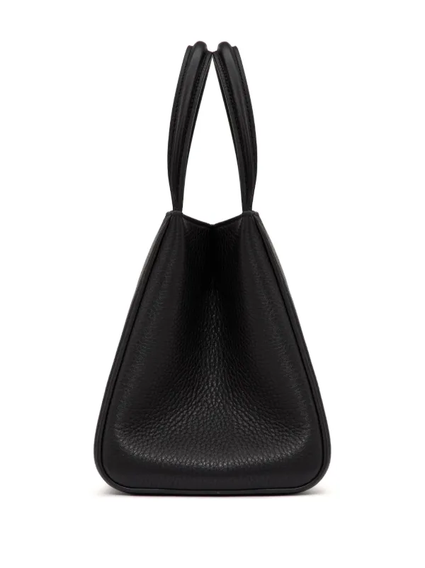 Valentino Garavani Small Alltime Leather Tote Bag | Black
