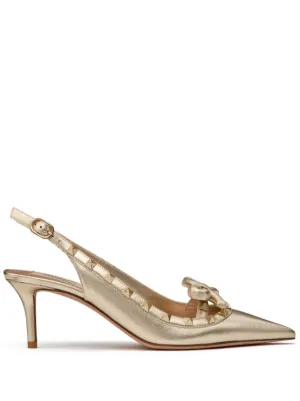 Valentino Garavani Vロゴ シグネチャー スリングバック パンプス