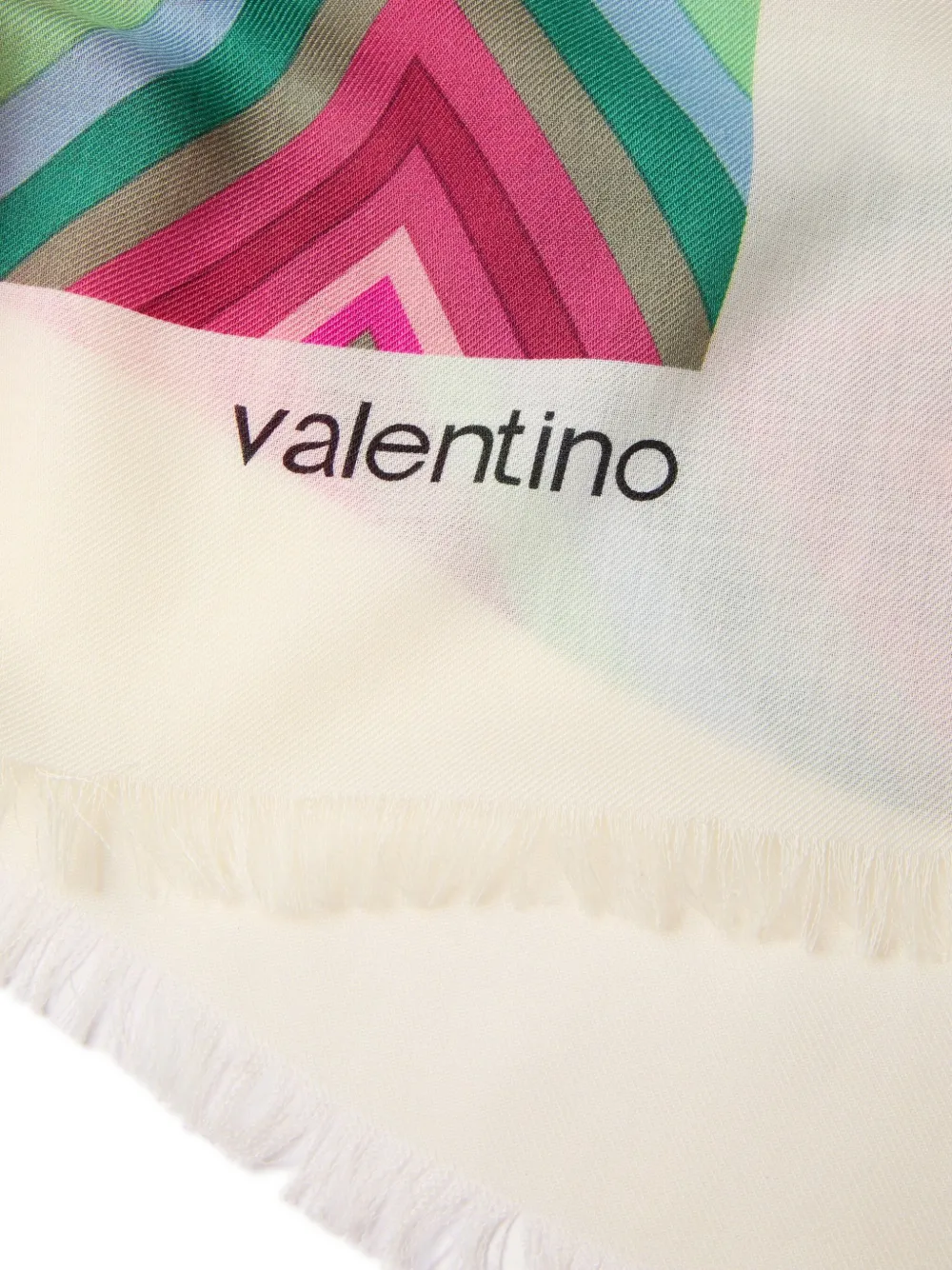 Valentino Garavani Rhombus 75 sjaal - Wit