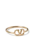 Valentino Garavani VLogo brass ring - Gold