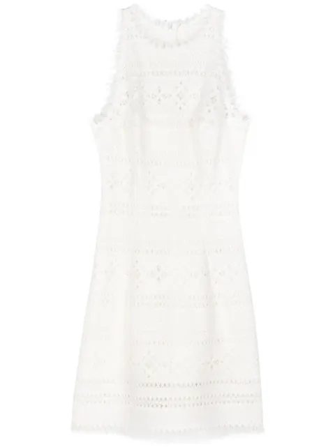 Ermanno Scervino fringed knitted mini dress