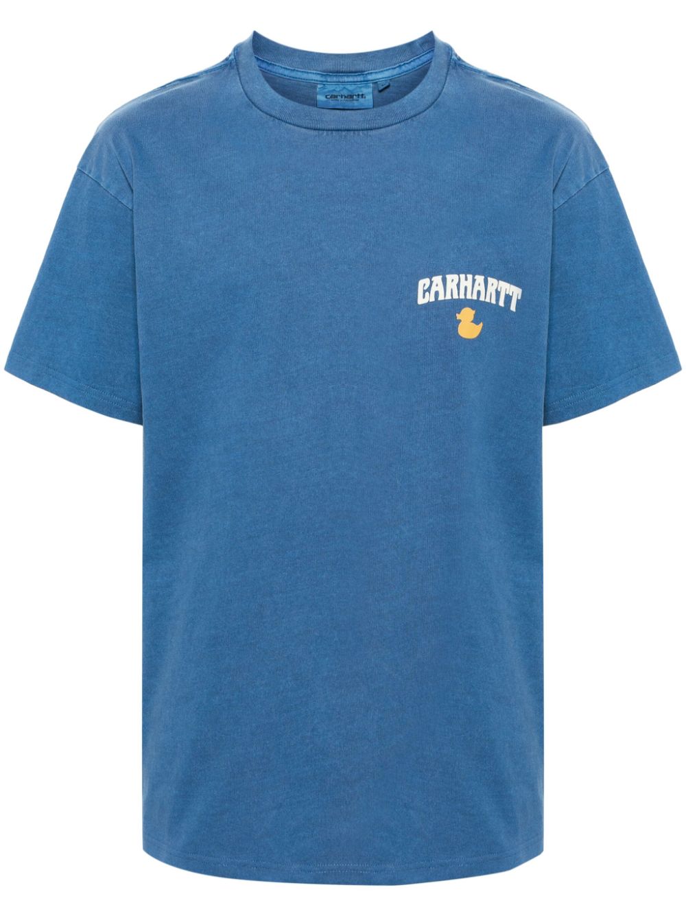 Shop Carhartt Duckin' Cotton T-shirt In Blue