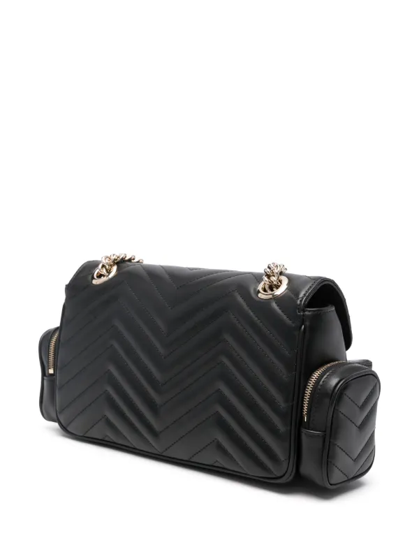 Gucci GGマーモント ショルダーバッグ S | ブラック | FARFETCH JP