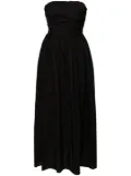 Matteau Aline strapless midi dress - Black