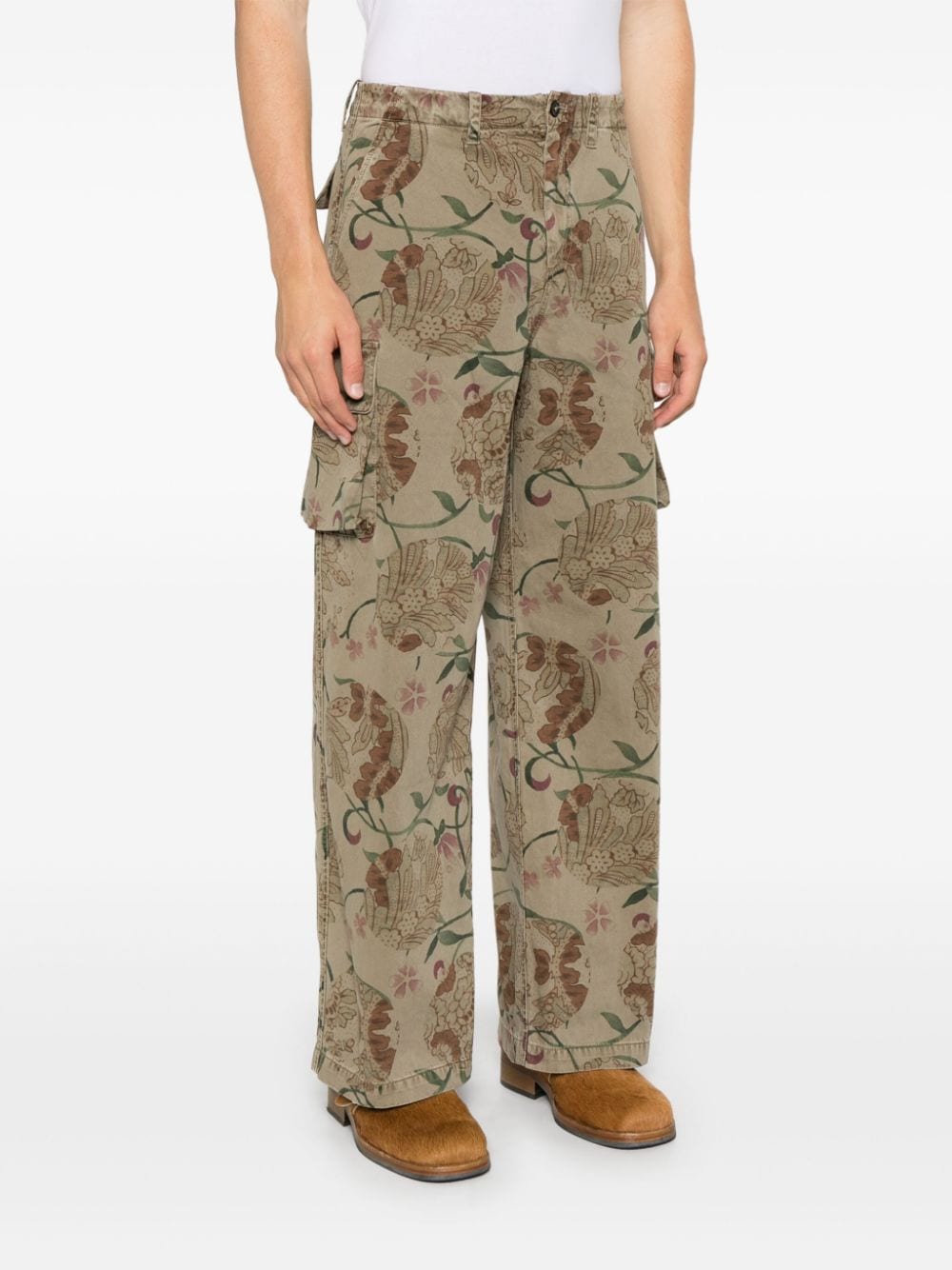 Shop Our Legacy Mount Cargo Pants In Green