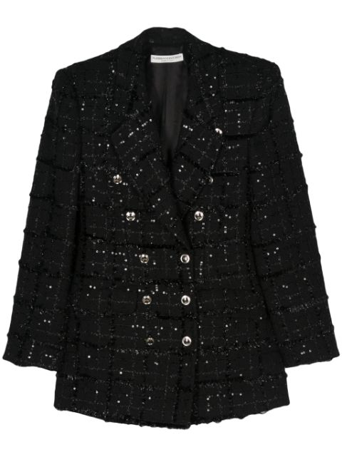 Alessandra Rich double-breasted tweed blazer