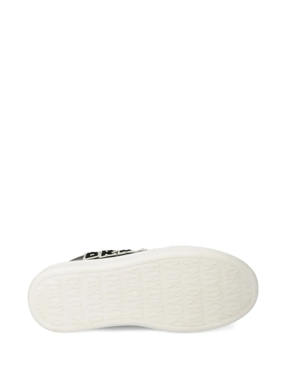 DKNY Sneakers met logo-applicatie Zwart
