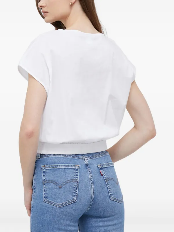 DKNY ボタン ブラウス | ホワイト | FARFETCH JP