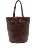 DRAGON DIFFUSION Jacky leather bucket bag - Brown