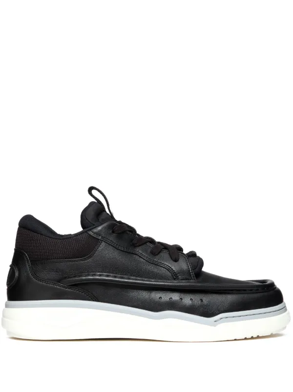 Valentino Garavani ローカット レザースニーカー | ブラック | FARFETCH JP