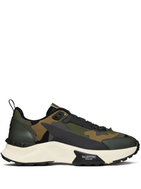 Army fatigue valentino sneakers clearance