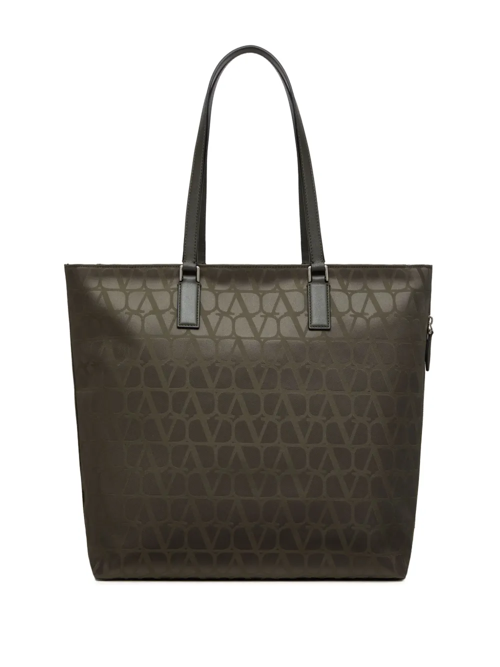 Valentino Garavani Toile Iconographe shopper - Groen
