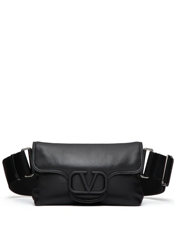 Valentino Garavani VLogo shoulder bag - Black