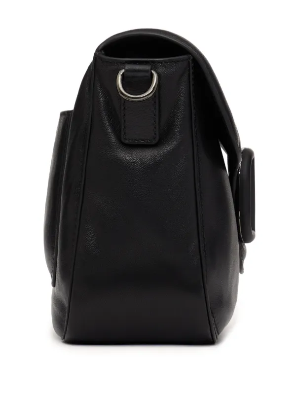 Valentino Garavani Noir レザーショルダーバッグ | ブラック