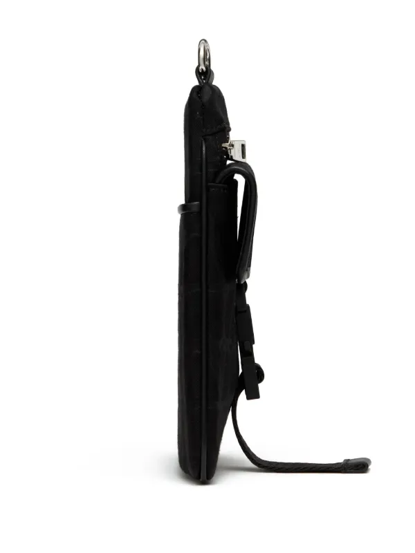 Valentino Garavani Toile Iconographe Shoulder Bag | Black