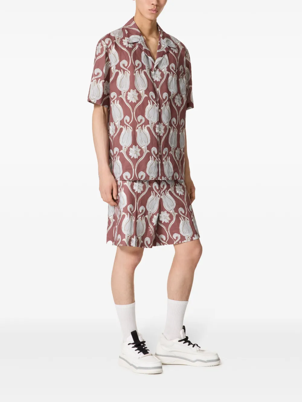 Valentino Garavani T-shirt met grafische print - Roze