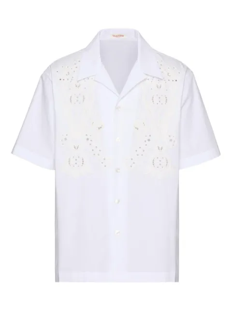 Valentino Garavani Pomegranate-embroidered shirt