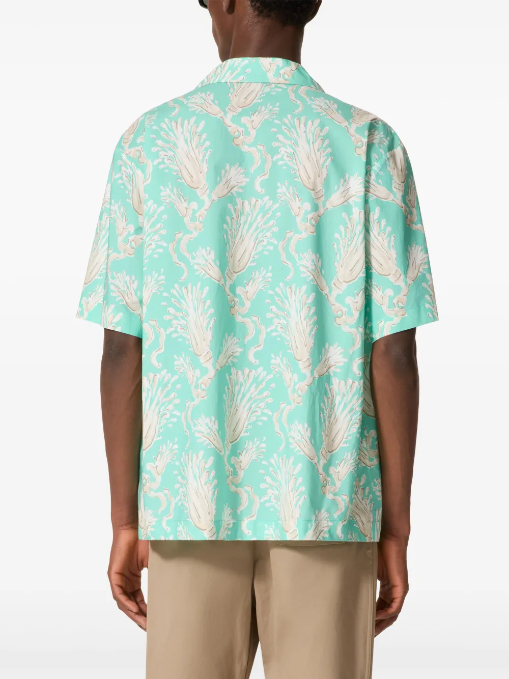 Valentino Garavani Katoenen T-shirt met grafische print Groen