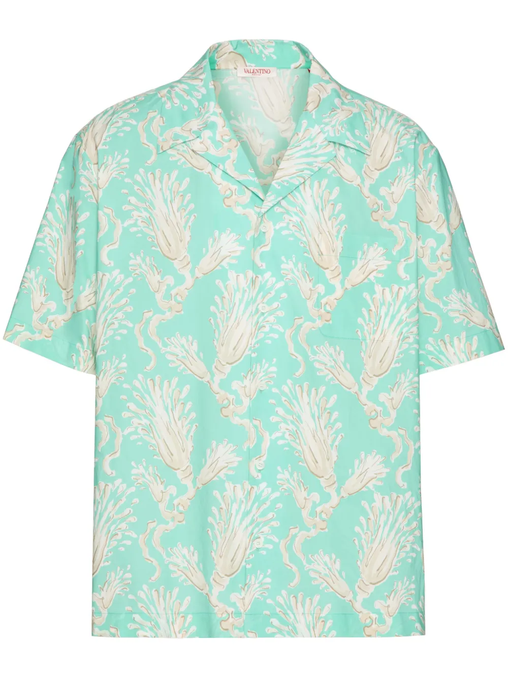 Valentino Garavani Katoenen T-shirt met grafische print Groen