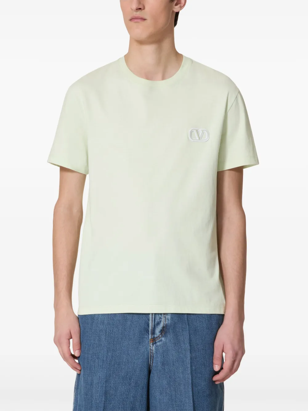 Valentino Garavani Katoenen T-shirt Groen