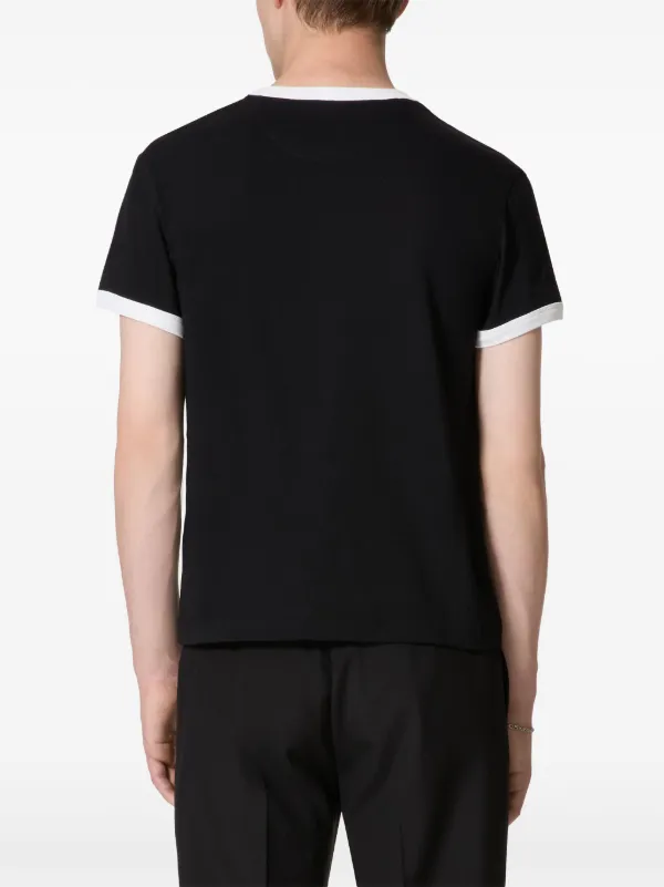 Tシャツ・カットソー 25AW Valentino Garavani logo Cotton T-Shirt Black Valentino Garavani logo-print Cotton T-shirt | Black