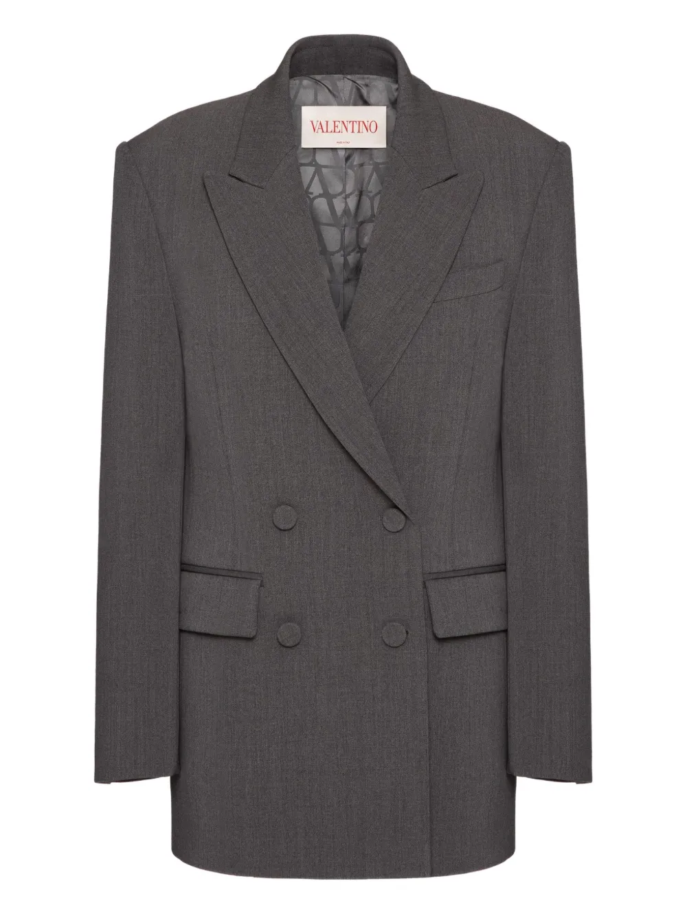 Valentino Garavani Active gabardine jacket | Grey | Image 1