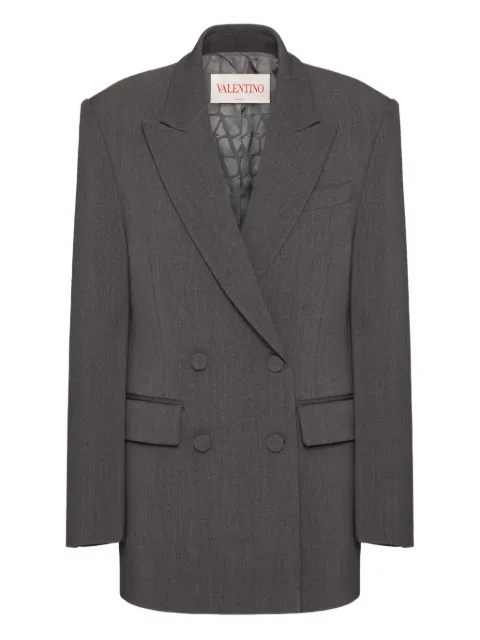 Valentino Garavani flap-pocket coat