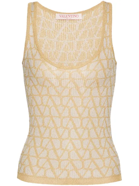 Valentino Garavani Toile Iconographe-jacquard tank top