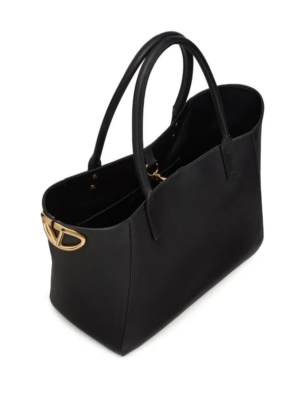 Valentino Garavani VLogo Signature Tote Bag | Black
