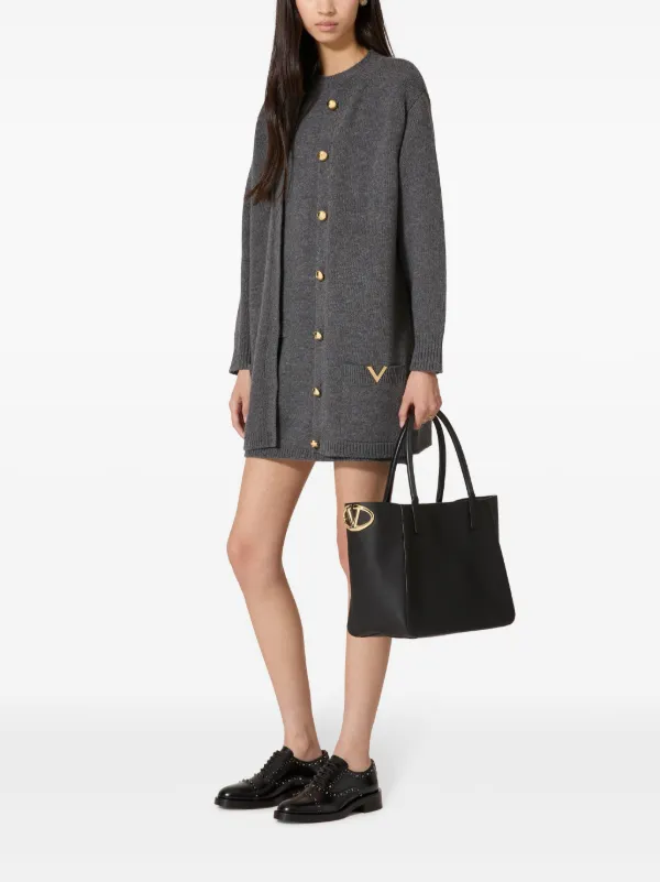 Valentino Garavani VLogo Signature Tote Bag | Black