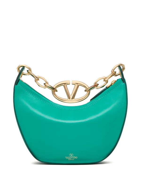 【関税込み】Valentino Garavani 'Vlogo Pouf' shoulder bag Valentino Garavani VLogo Signature Shoulder Bag | Green
