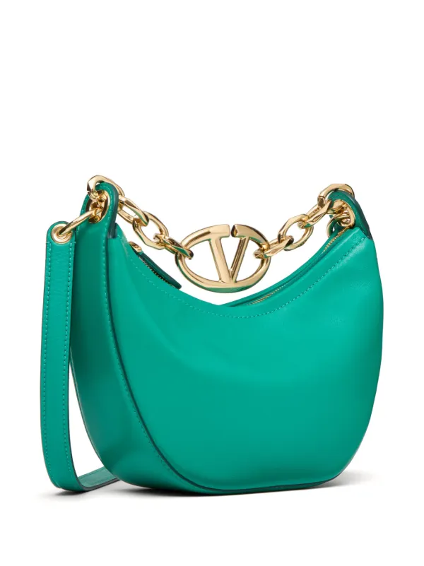 Valentino Garavani VLogo Signature Shoulder Bag | Green
