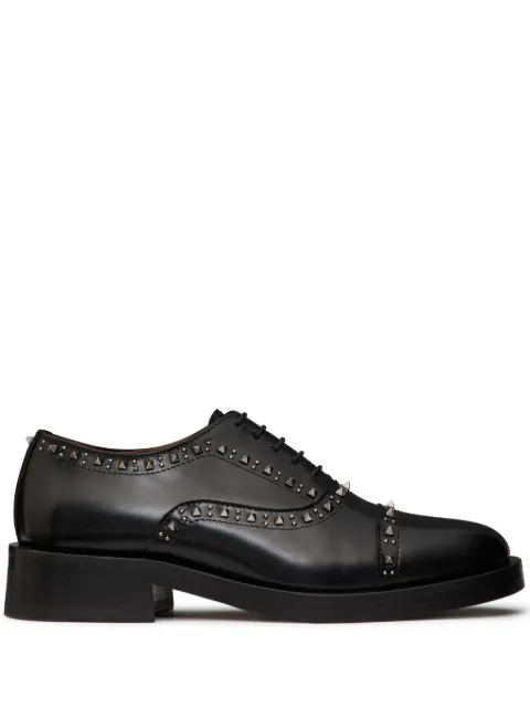 Valentino Garavani Rockstud leather brogues 