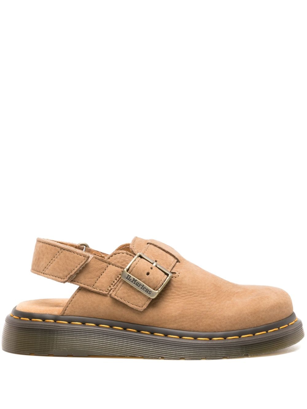 Dr. Martens Jorge II nubuck mules Neutrals