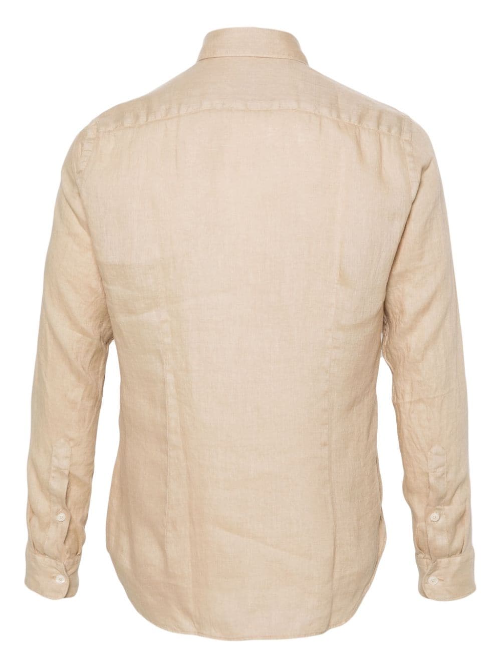 Altea long-sleeve linen shirt - Beige