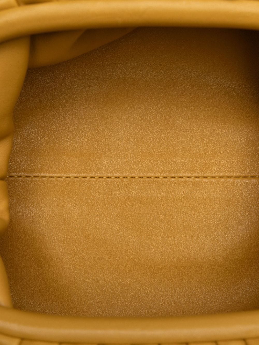 Pre-owned Bottega Veneta 2012-2023 The Mini Pouch Bag In Yellow