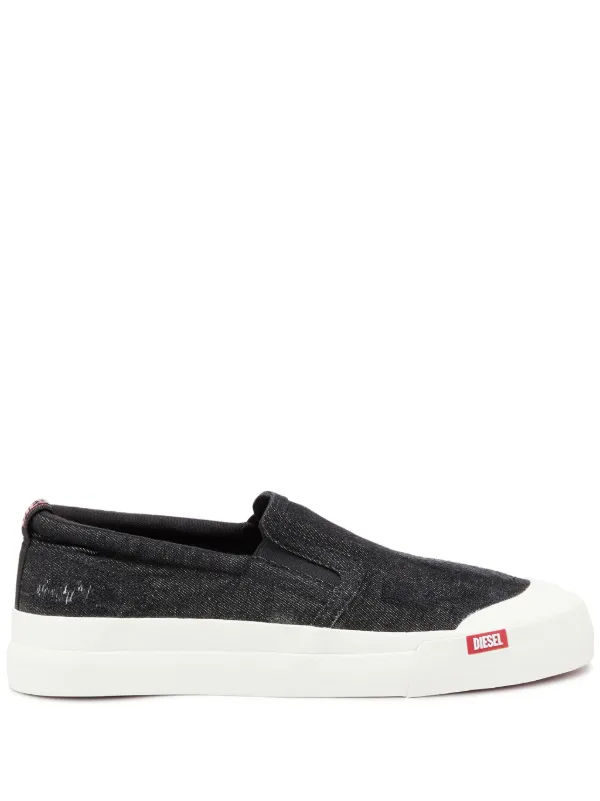 Diesel S-Athos スリッポンスニーカー | ブラック | FARFETCH JP