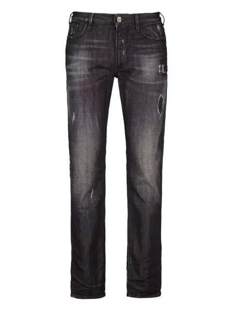 Emporio Armani distressed jeans