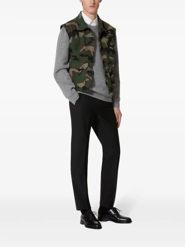 Valentino Garavani クルーネック セーター | グレー | FARFETCH JP