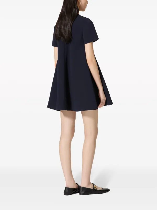 Valentino Garavani Strucutred Couture short-sleeve Minidress