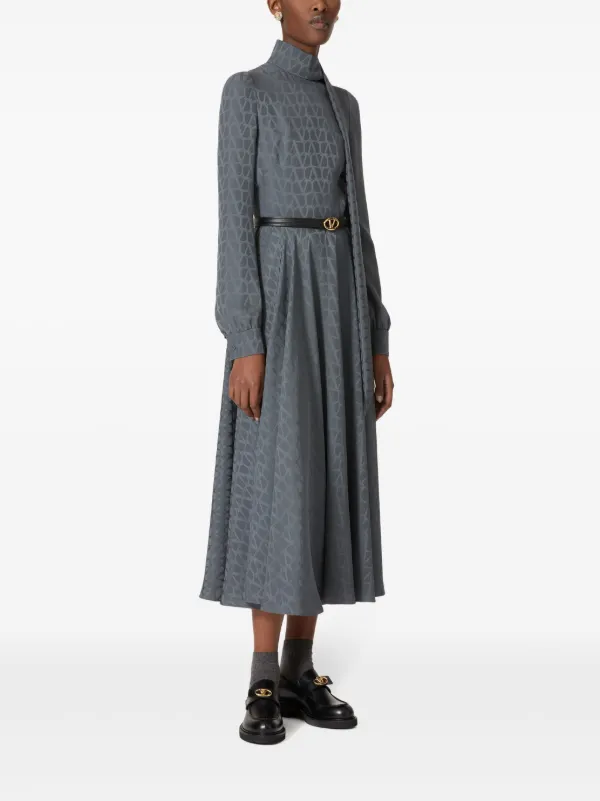 VALENTINO トワル イコノグラフ ショートドレス Valentino Garavani トワル イコノグラフ ショートスリーブ