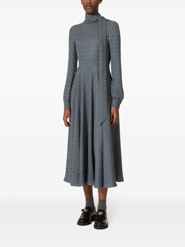 VALENTINO トワル イコノグラフ ショートドレス VALENTINO】 イコノグラフ・トワルのショートドレス | Pay ID