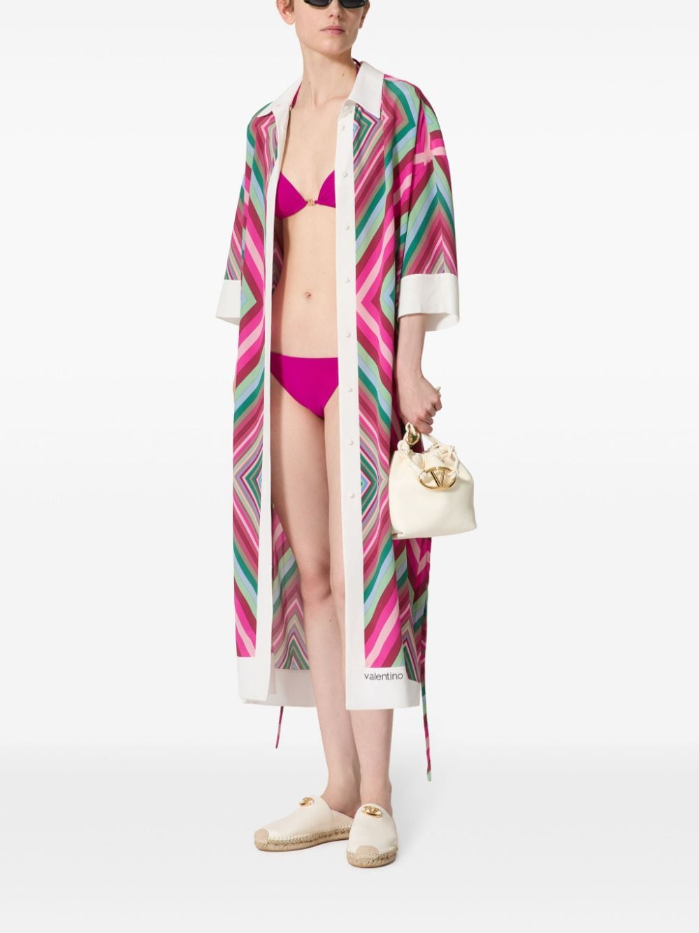 Valentino Garavani Blousejurk met print - Roze